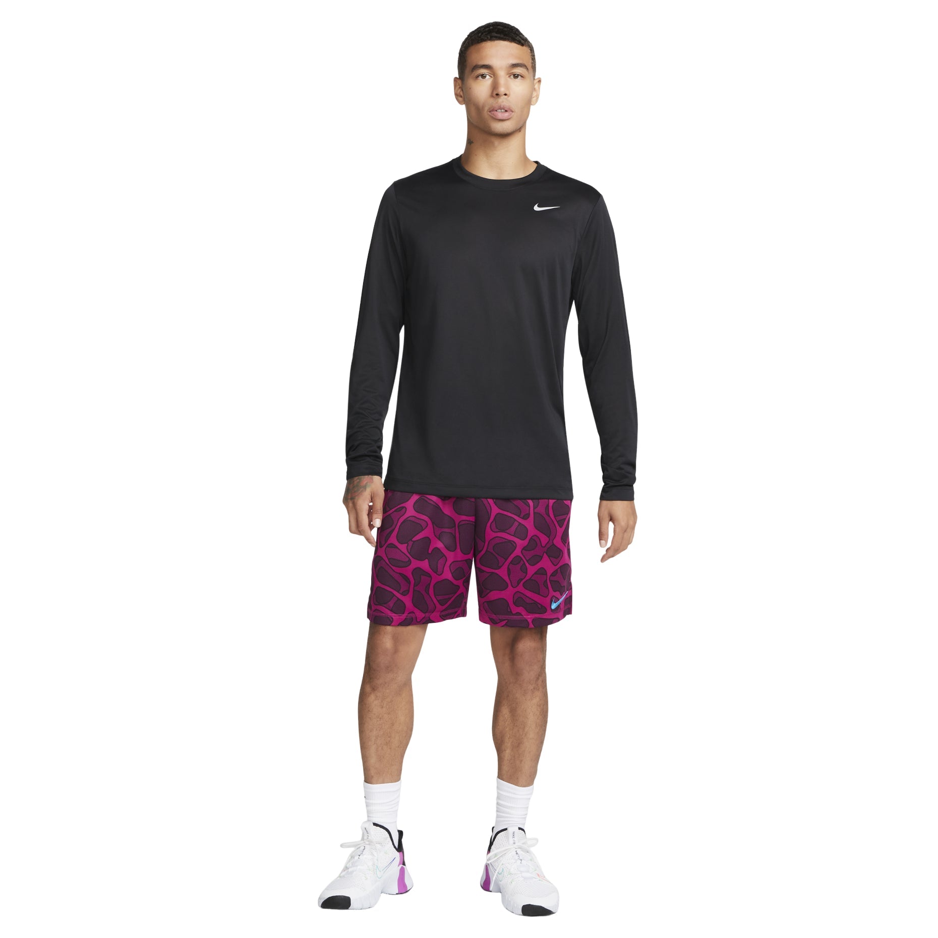 Nike Dri-FIT Legend Long-Sleeve Fitness T-Shirt 'Black' DX0993-010