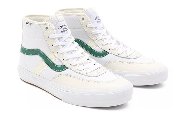 Vans Sport Crockett High Sneakers White/Green VN0A5JIG9BN