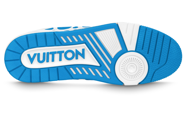 LOUIS VUITTON x YAYOI KUSAMA Sneaker 'White Blue' 1ABD1A