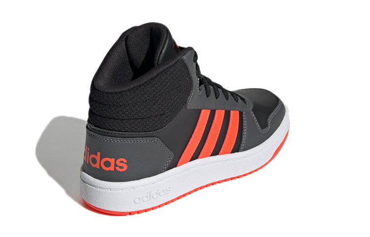(PS) adidas Hoops 2.0 Mid 'Black Red' GZ7768