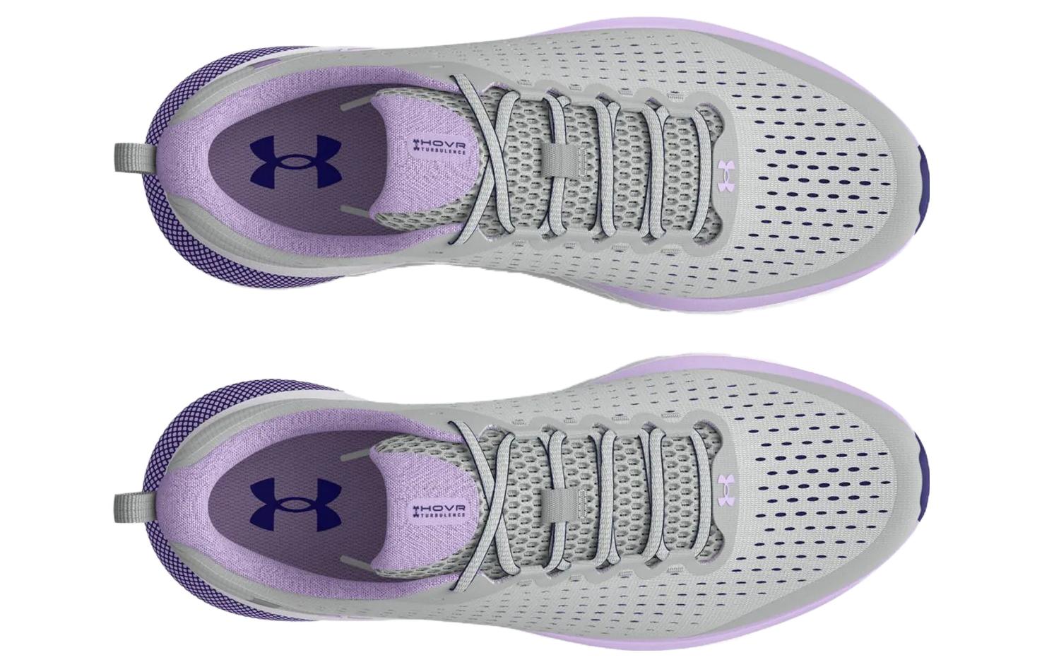 (WMNS) Under Armour HOVR Turbulence 'Grey Nebula Purple' 3025425-107