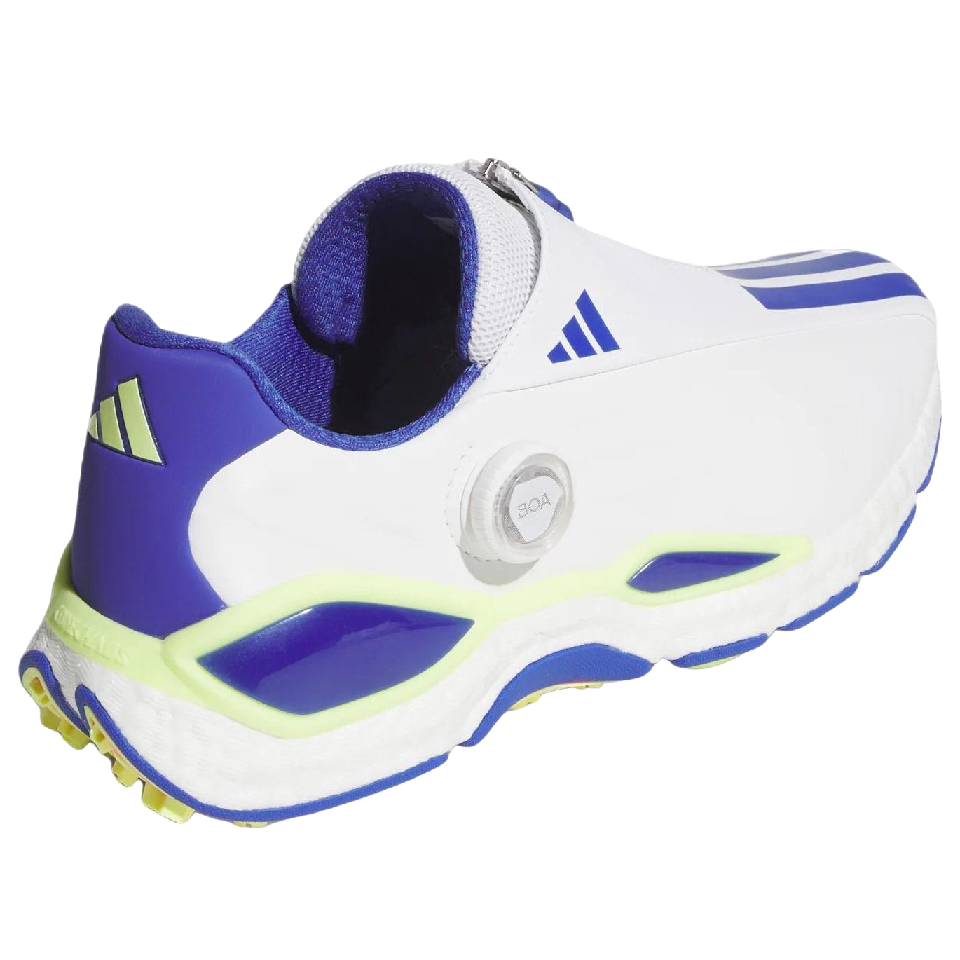 adidas Codechaos 27 Boa Spikeless Golf 'White Dual Indigo Frozen Lemon' KI5739