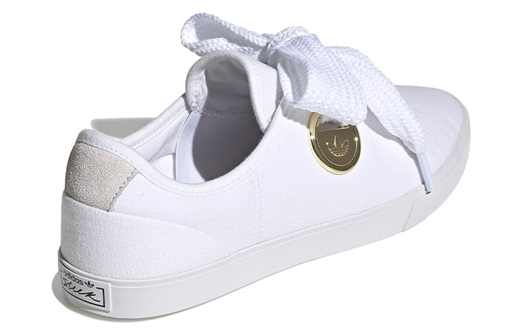 (WMNS) adidas Sleek Low 'White Gold Metallic' FV0740