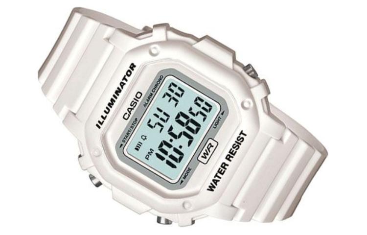 CASIO Female YOUTH Japan / South Korea Fashion White Digital F108WHC-7B