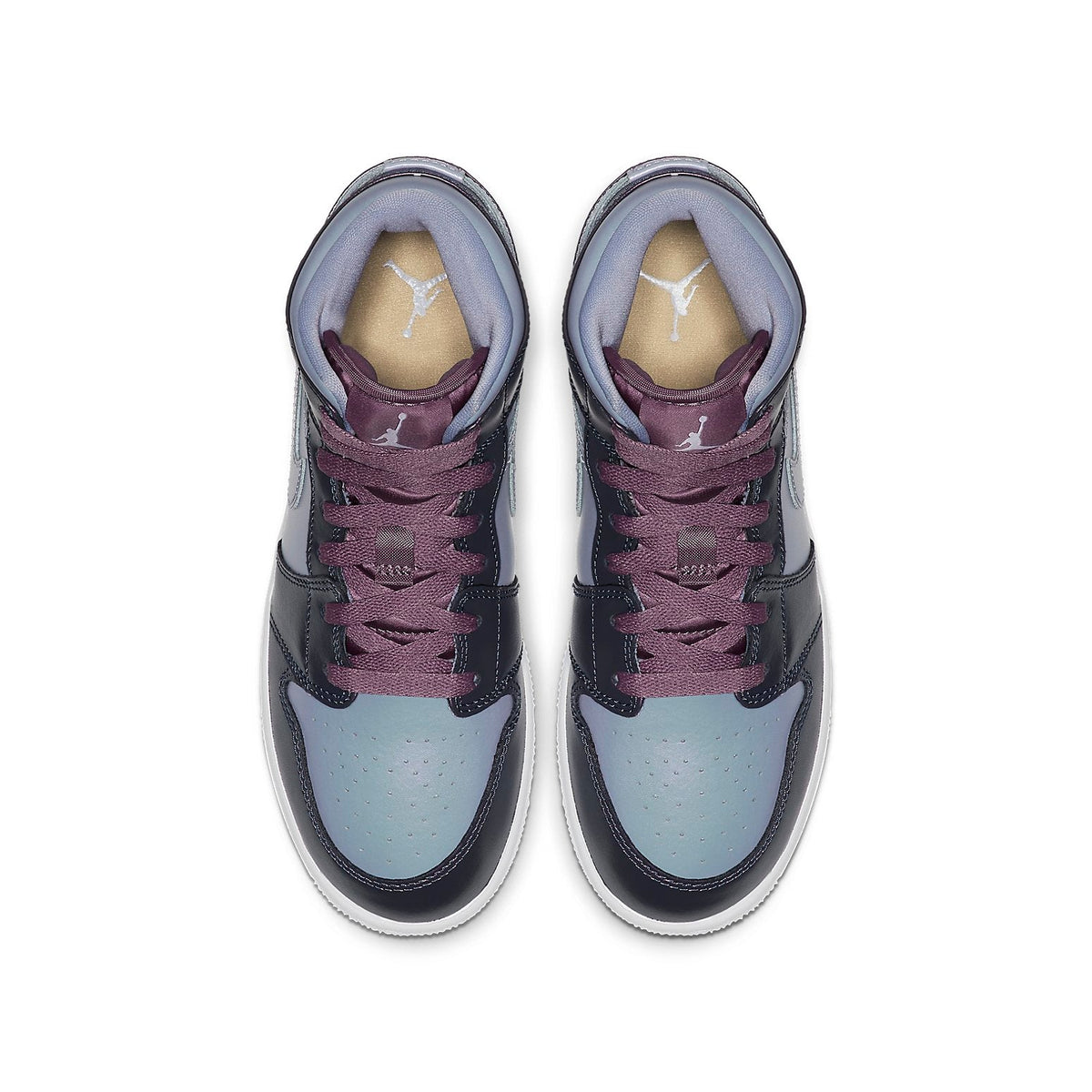 (GS) Air Jordan 1 Mid 'Metallic Purple' AV5174-400