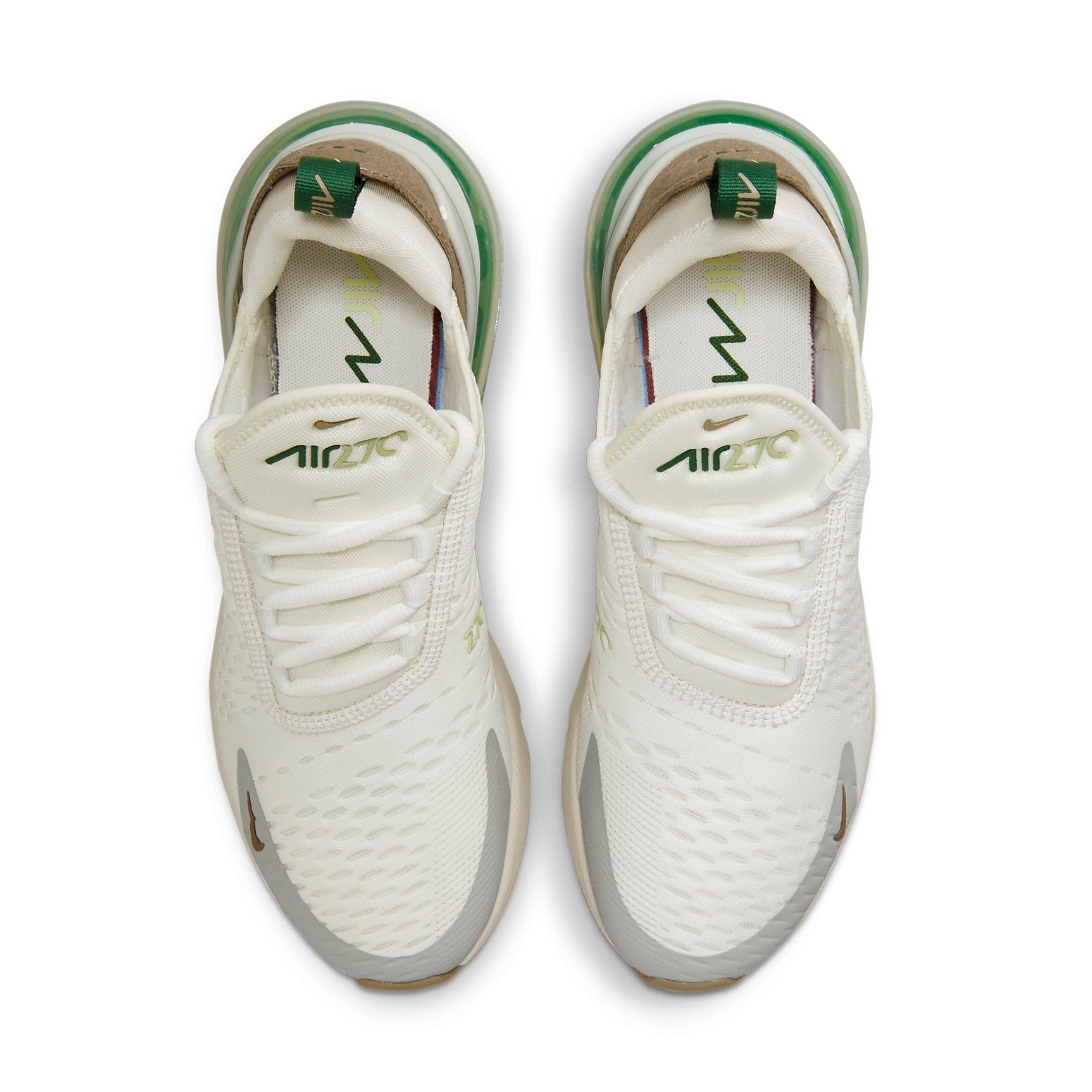 (WMNS) Nike Air Max 270 'White Gorge Green' DX8957-100