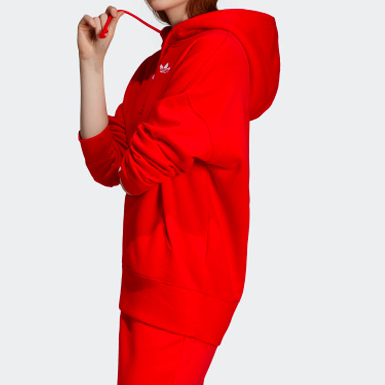 (WMNS) adidas originals Sports Hoodie Bright Pink DU7183