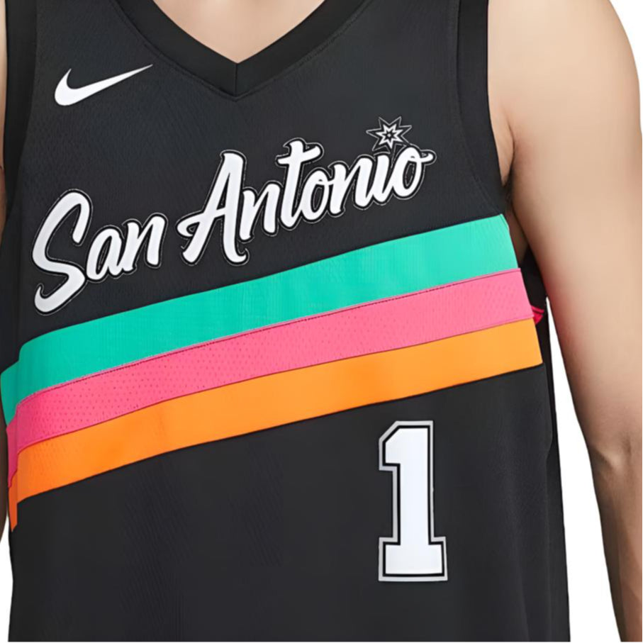 Nike San Antonio Spurs City Edition NBA Swingman Jersey 'Victor Wembanyama' HM5996-013