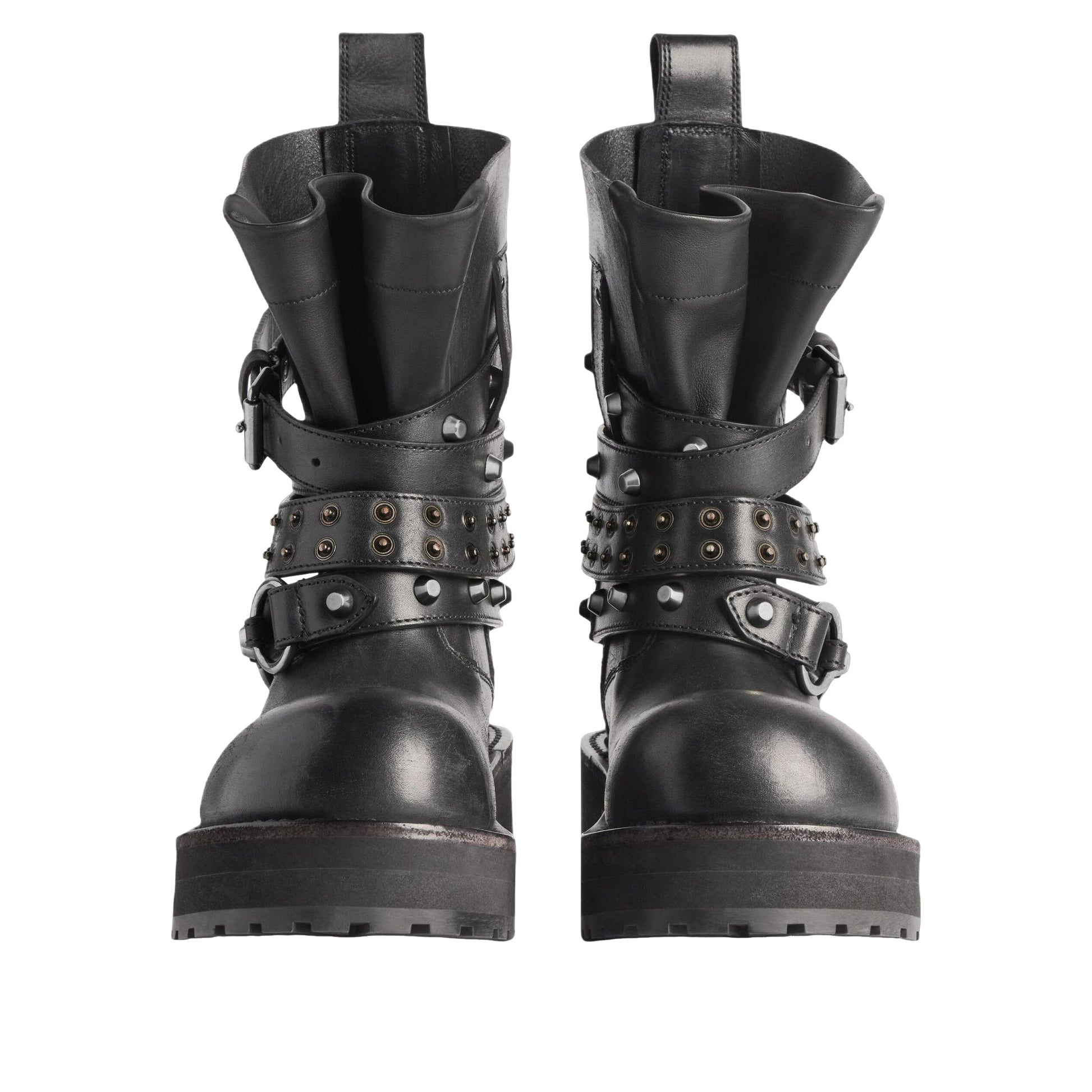 (WMNS) Balenciaga Venom City Bootie 'Black' 845103WBEQ41081