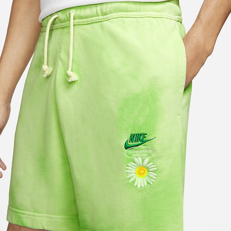 Nike Sportswear French Terry Shorts 'Floral Green' DM5016-332