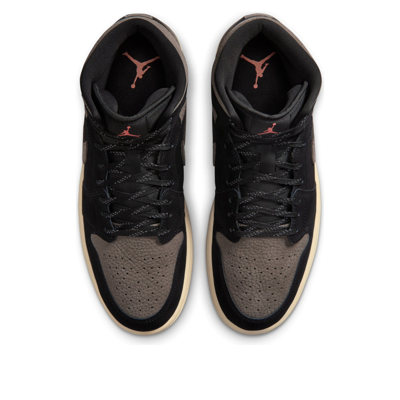 Air Jordan 1 Mid 'Black Olive Grey' IB7110-002