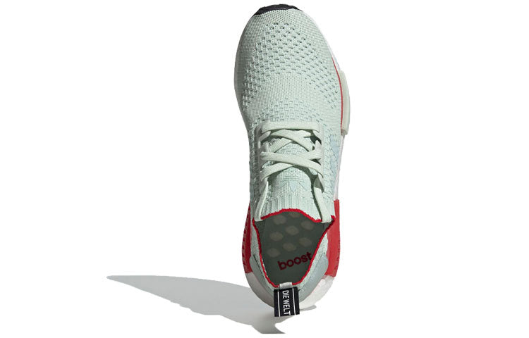 adidas NMD_R1 Primeknit 'Linen Green Scarlet' EE5078