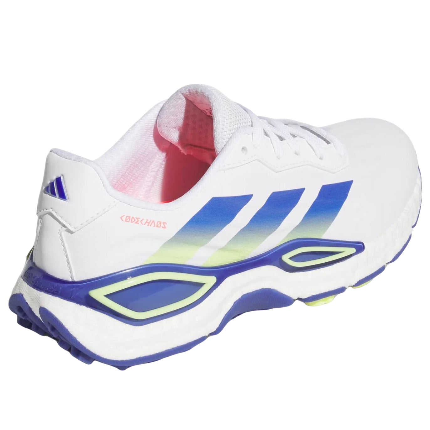 (WMNS) adidas Codechaos 27 Spikeless Golf 'White Dual Indigo Frozen Lemon' KI5750