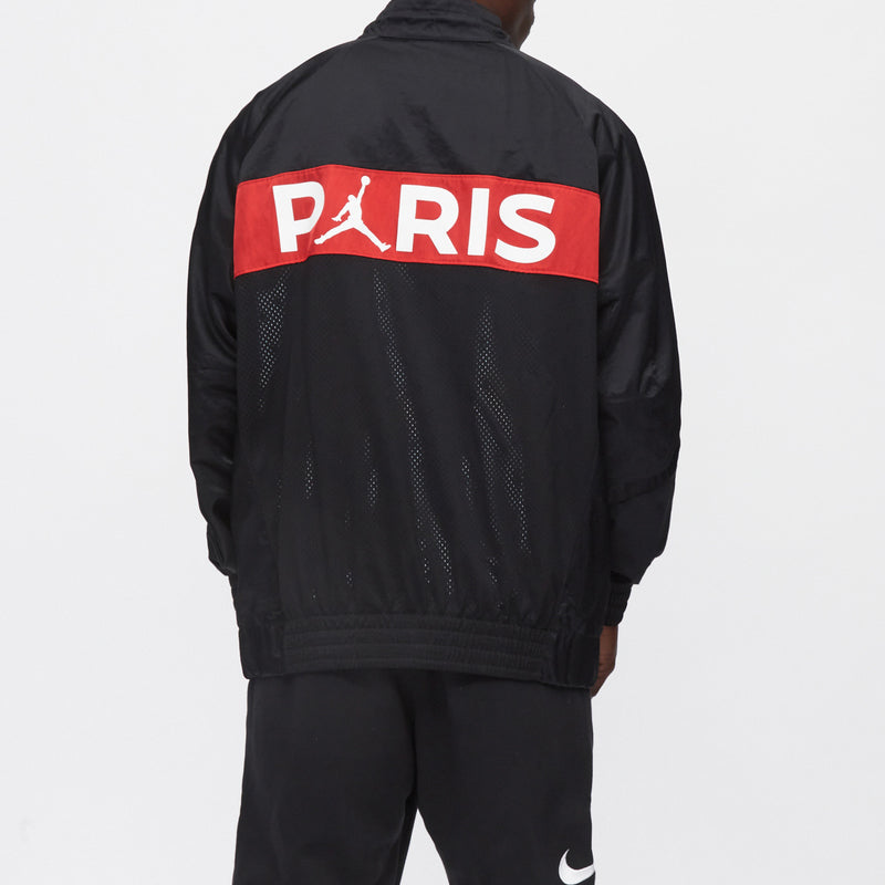 Pre-Owned Air Jordan x Paris Saint-Germain Suit Jacket 'Black/Game Royal/University Red' BQ8369-011