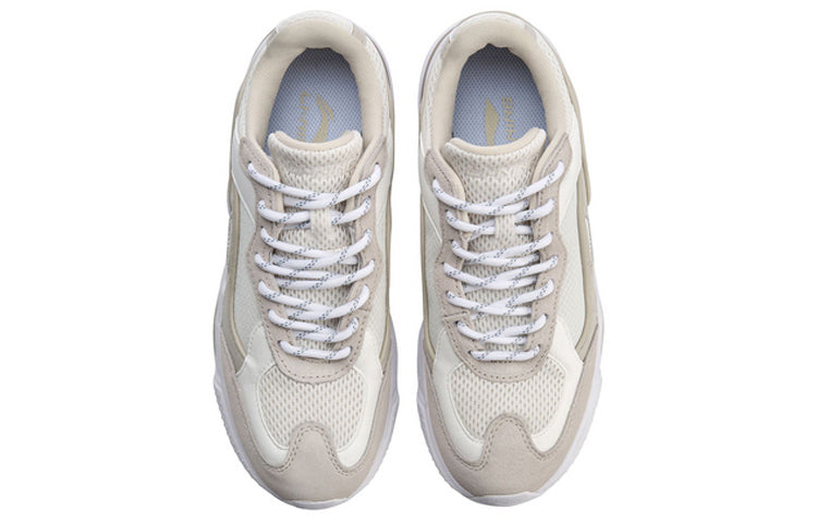 (WMNS) Li-Ning Reverses Classical Light Leisure Low 'Grey White' AGCN382-2
