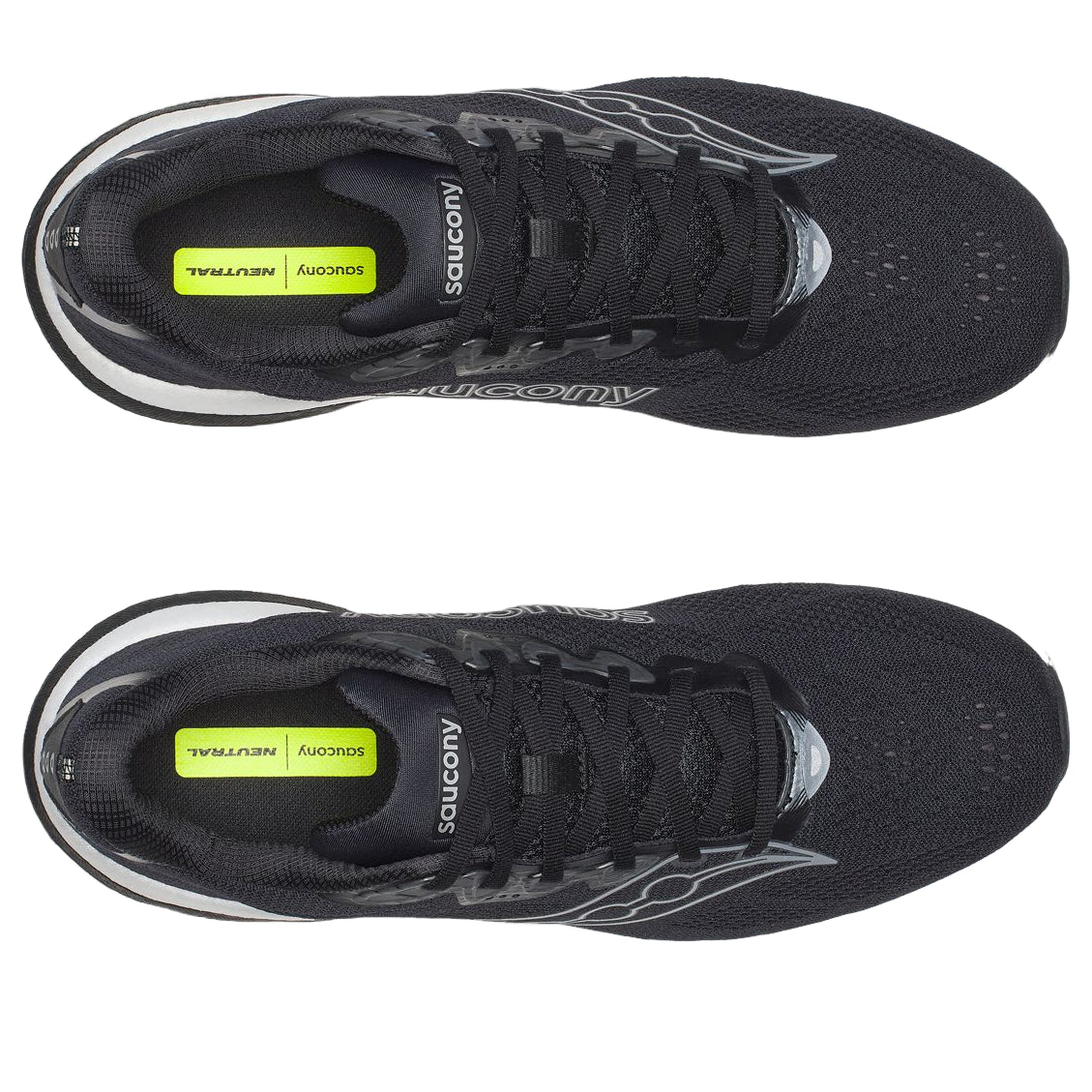 Saucony Ride 19 Wide 'Black Silver' S21056-100