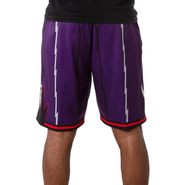 Mitchell & Ness NBA Swingman Shorts Toronto Raptors Road 1998-99 'Dark Purple' SMSHGS18255-TRAPURP98