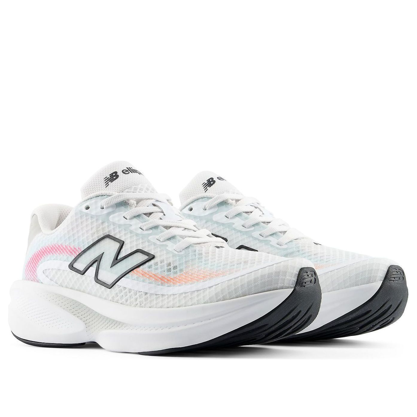 (WMNS) New Balance Ellipse Breathe 'White Black Pink' WELPS7UG