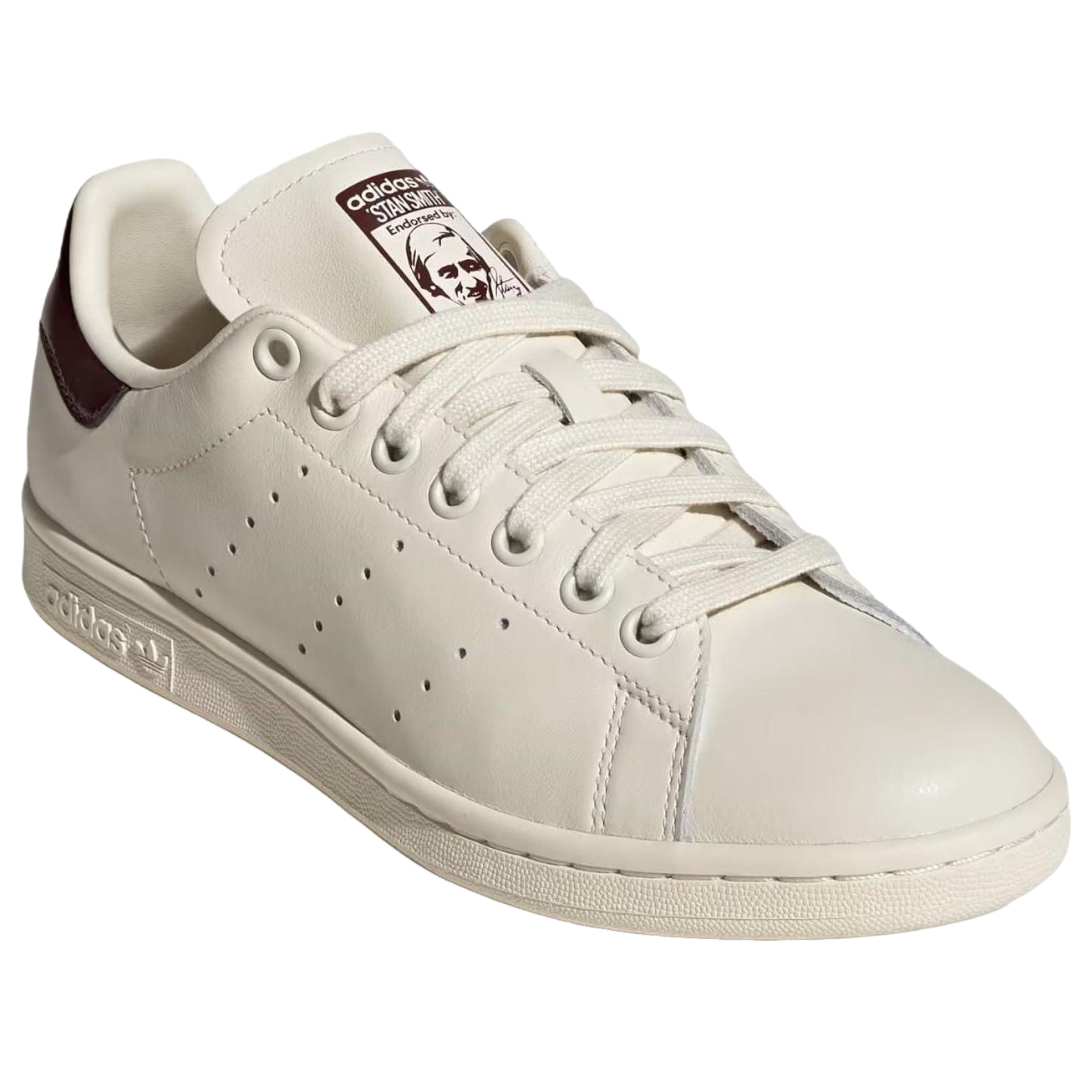 adidas Stan Smith 'Off White Maroon Metallic' LC0525
