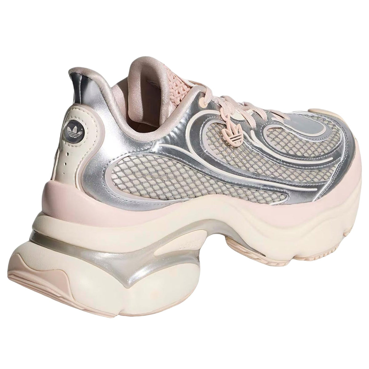 (WMNS) adidas Ozvenuz 'Silver Metallic Wonder Quartz Chalk White' KK4674