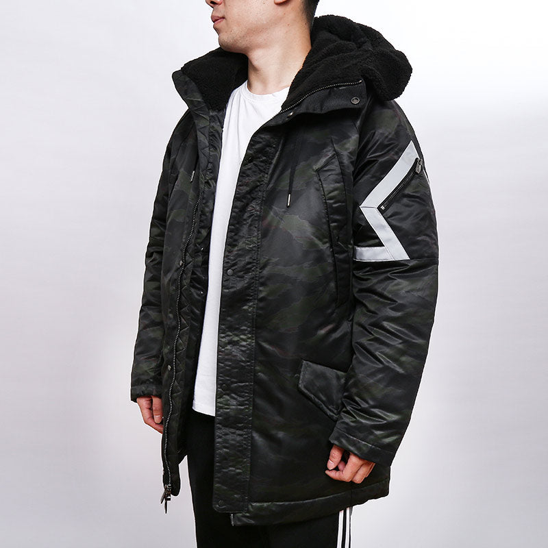Air Jordan Sports Hooded Down Coat 'Black' AA1952-011