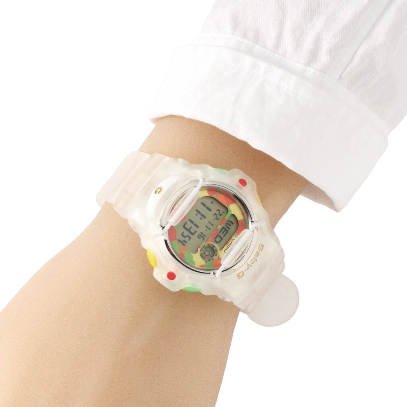 CASIO x Haribo Baby-G BA-169 Series 'White' BG-169HRB-7