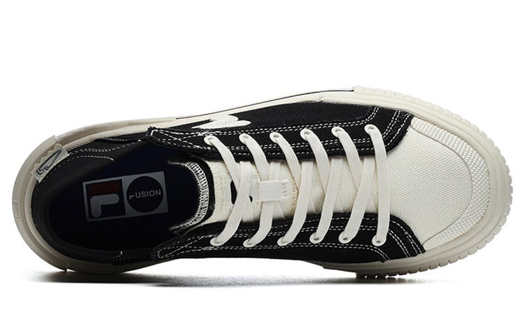 (WMNS) FILA FUSION x Wallride DX Skate Shoes 'Black White' T12W228203FBA