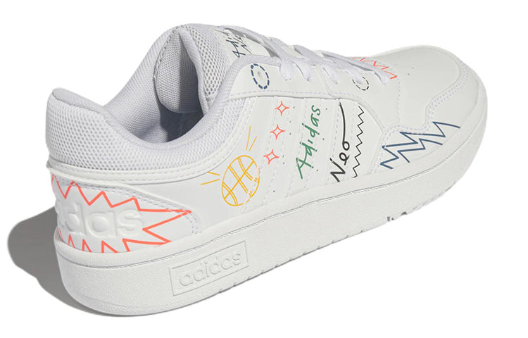 (WMNS) adidas Hoops 3.0 Shoes 'White Muti-Color' HP3164