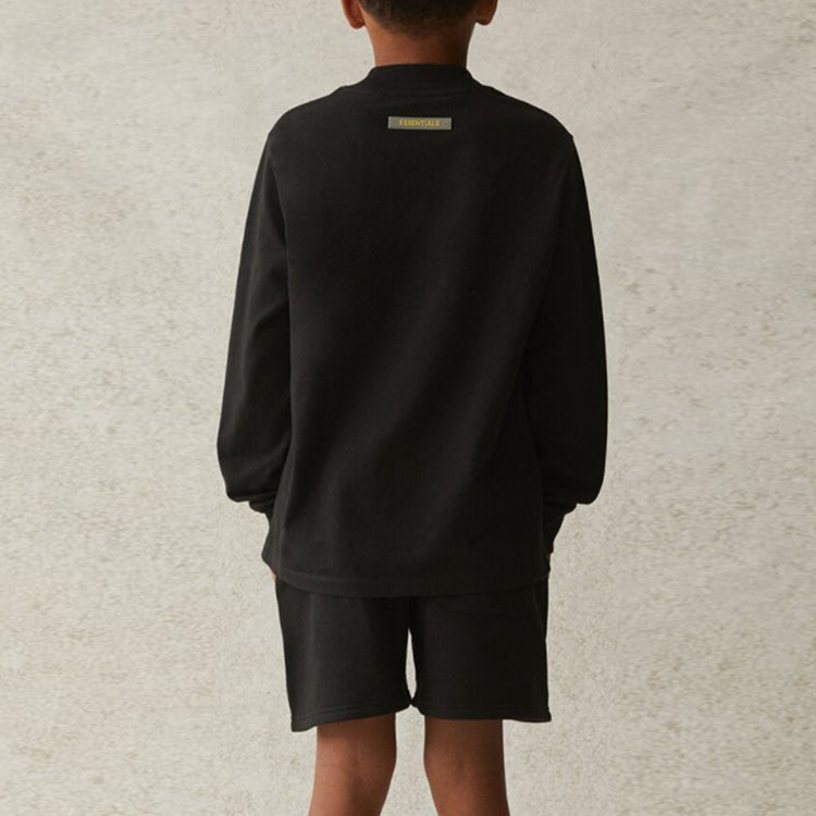 (GS) Fear of God Essentials SS21 Long Sleeve Tee Stretch Limo FOG-SS21-522