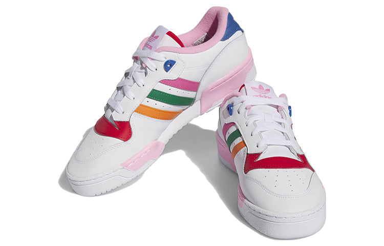 (WMNS) adidas Rivalry Low 'White Multi-Color' ID9762