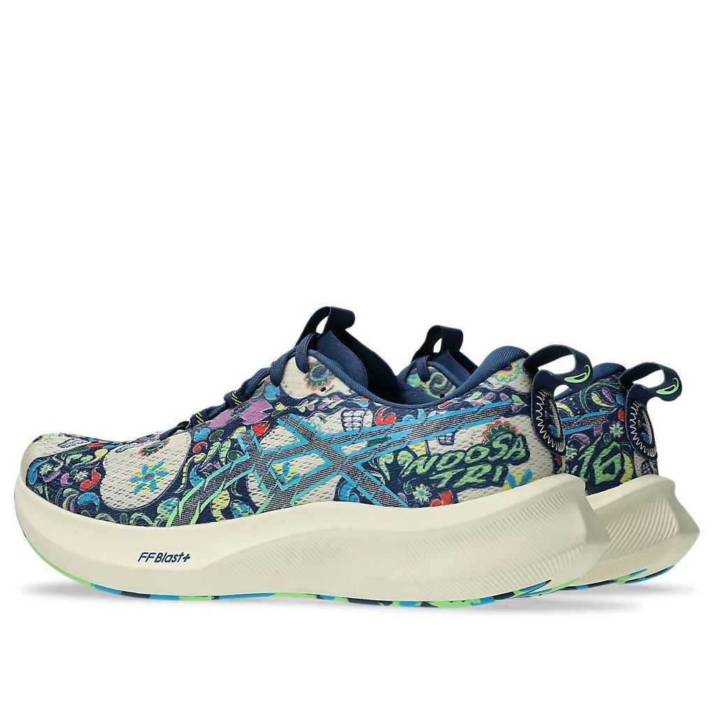 ASICS Gel Noosa Tri 16 Limited Edition 'Dia De Muertos - Midnight Blue Lime Burst' 1011C029-400