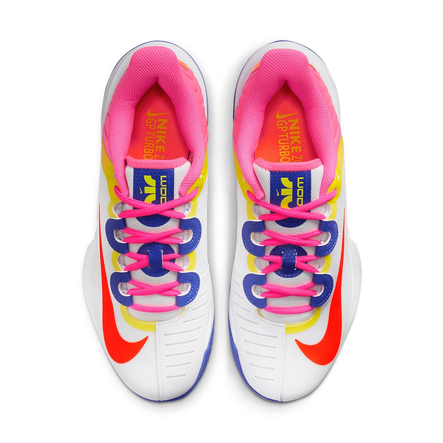 (WMNS) Nike x Naomi Osaka Court Air Zoom GP Turbo 'White Hyper Pink' DX8853-101