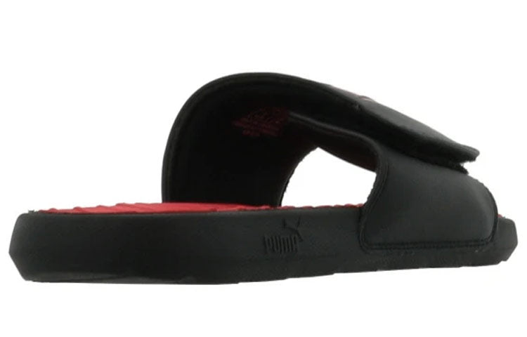 PUMA Cool Cat Formstrip Slides 'Black High Risk Red' 380788-02