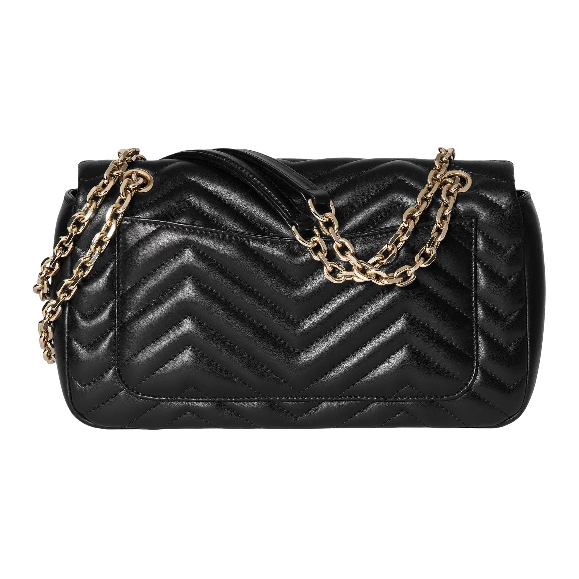 (WMNS) Gucci GG Marmont Medium Shoulder Bag 'Black' 837267-AAE38-1000