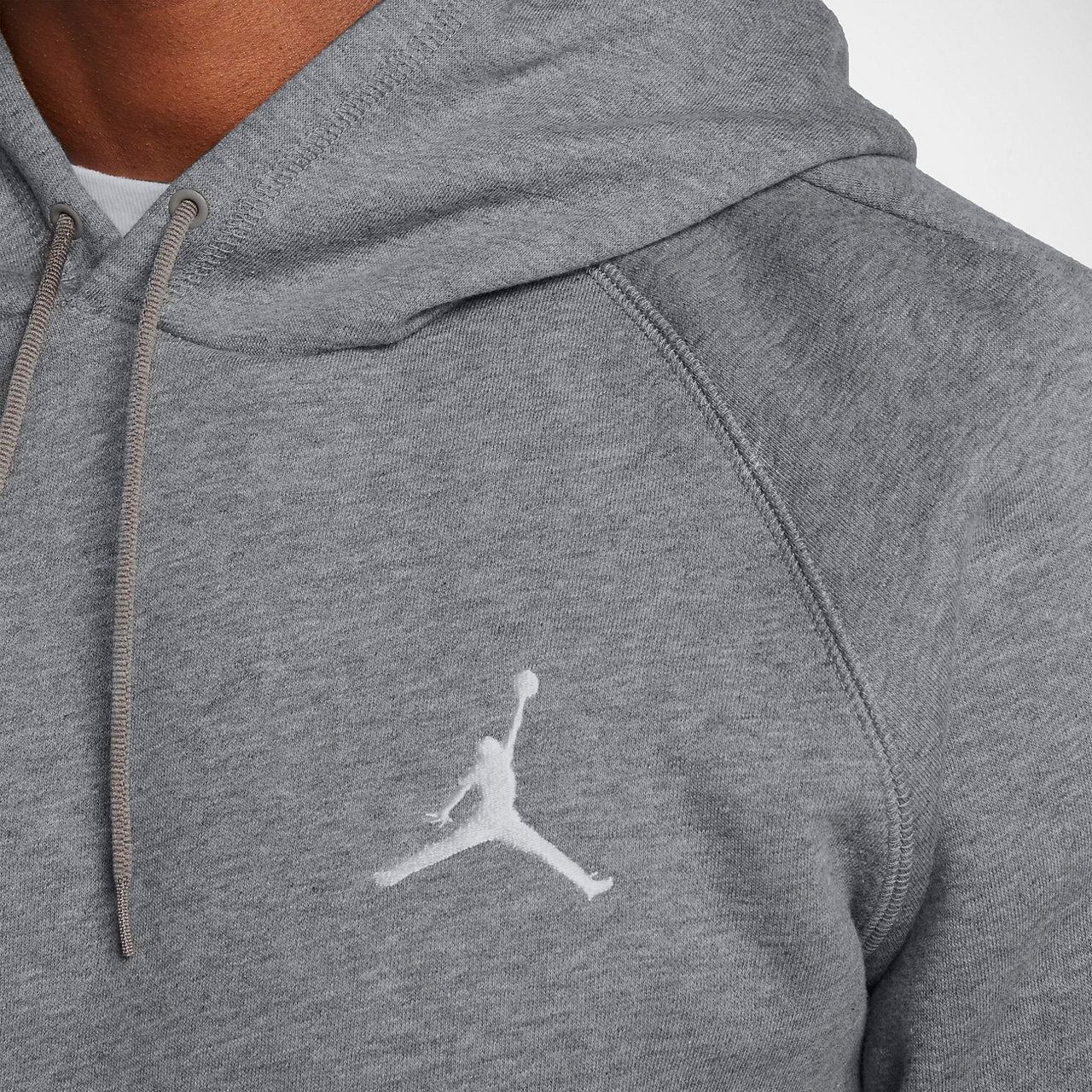 Air Jordan Fleece Hoodie 'Grey' 823067-091