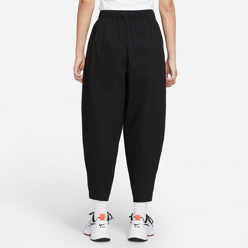 (WMNS) Nike Nsw Essntl Wvn Hr Pnt Crv Casual Sports Woven Breathable Long Pants/Trousers Autumn Black DD5976-010