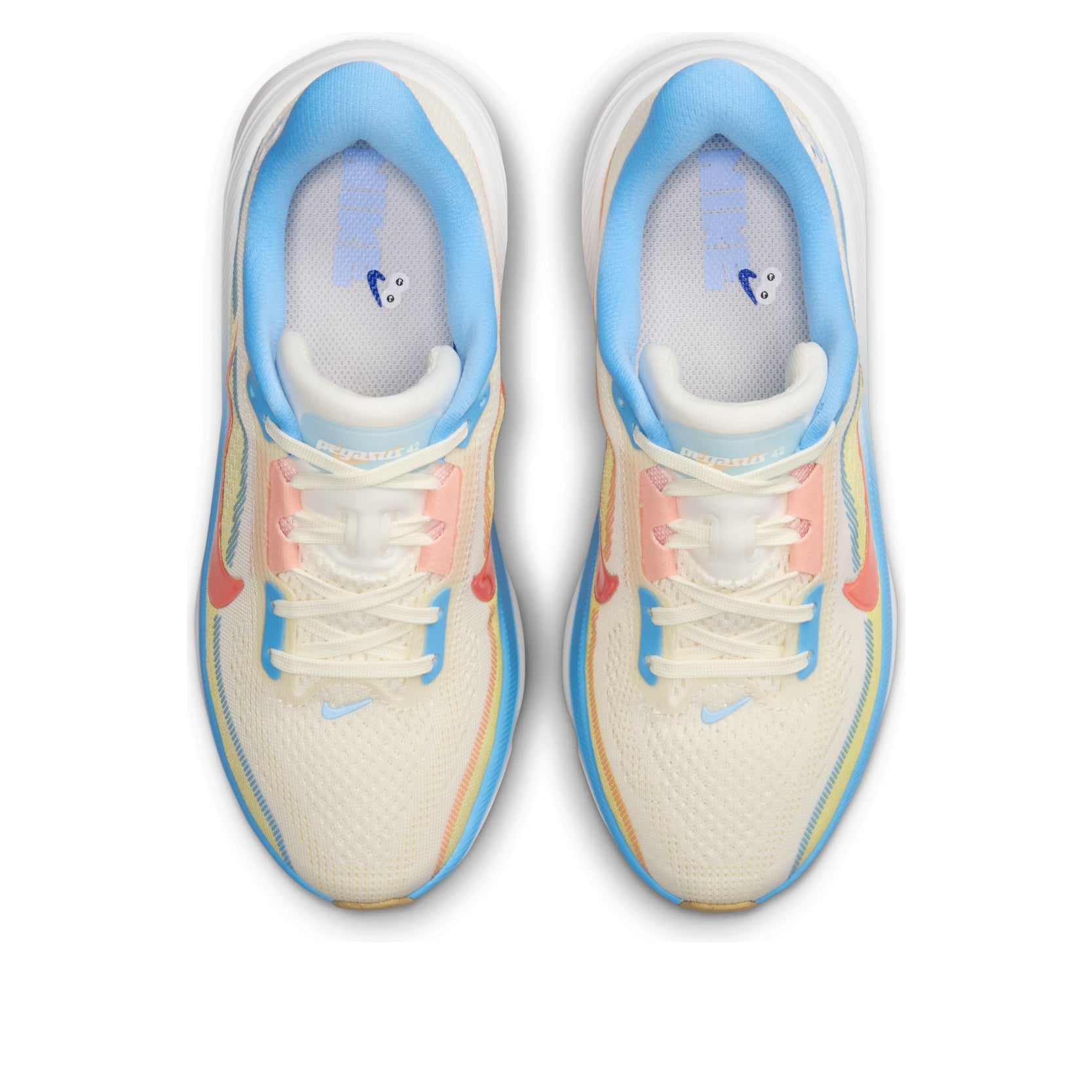 (GS) Nike Air Zoom Pegasus 42 'Sail Crimson Bliss White' IW2027-161