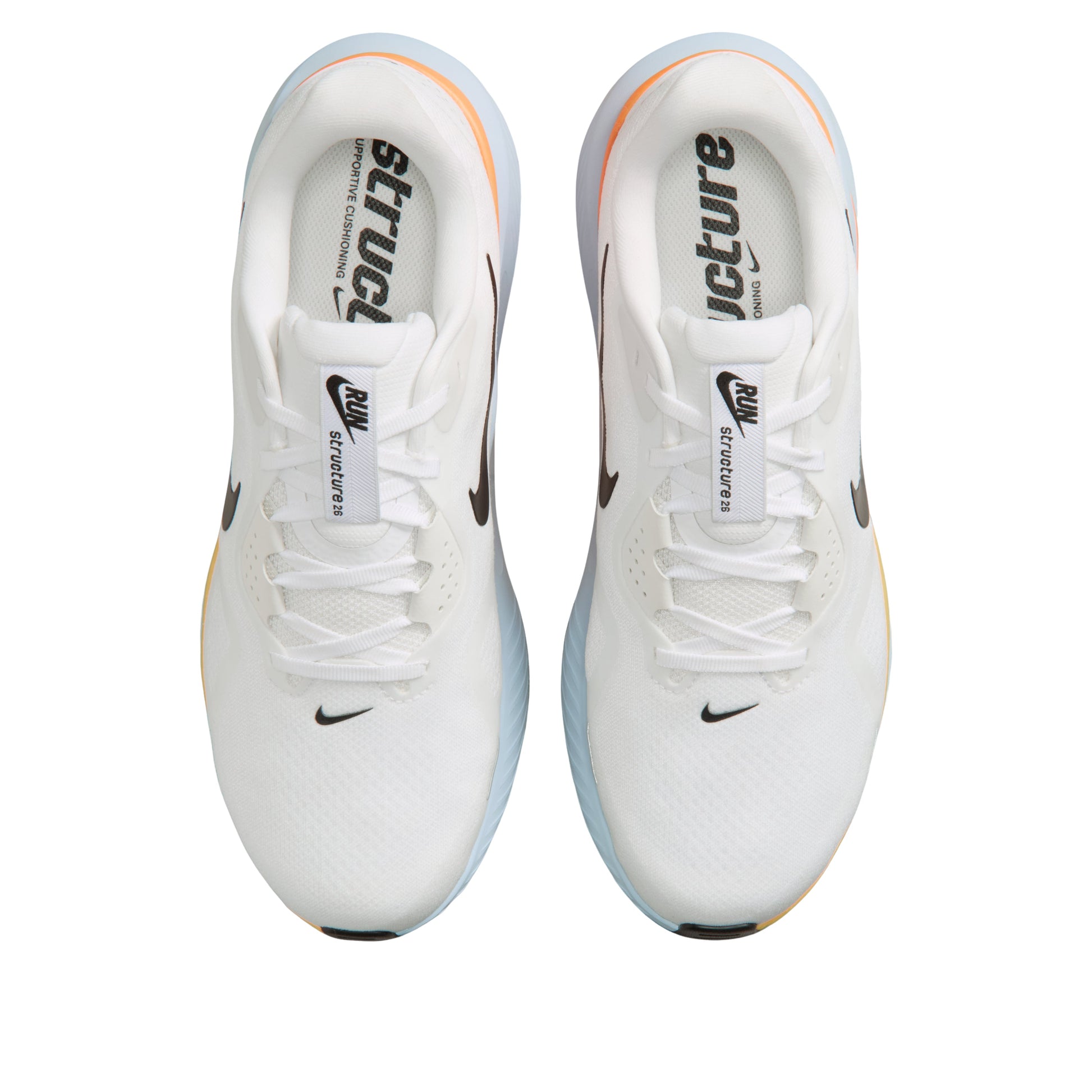 Nike Structure 26 Extra Wide 'White Total Orange' HQ2588-107