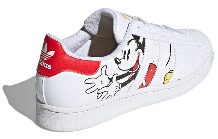 adidas Disney x Superstar 'Mickey and Minnie - White Vivid Red' GW2248