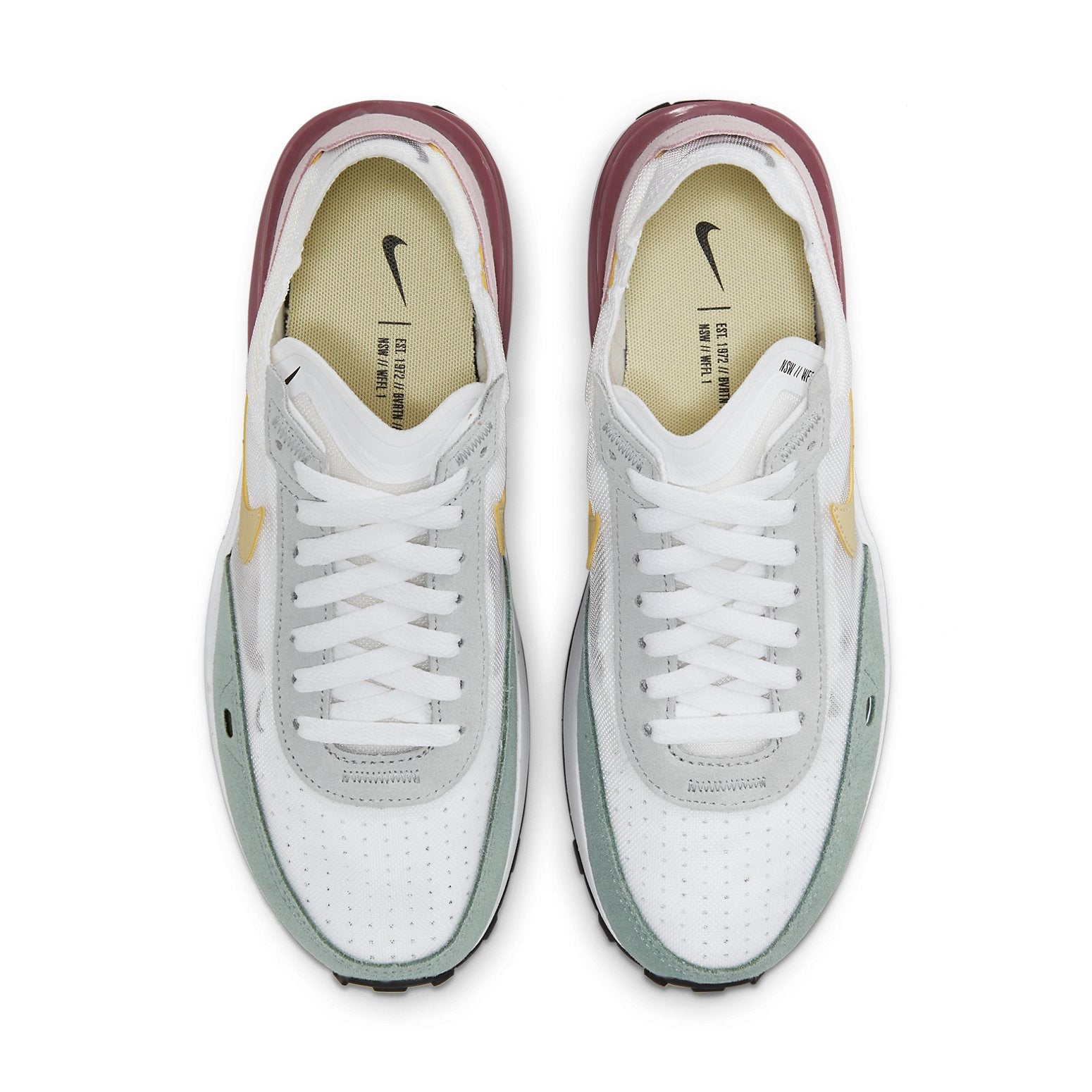 (WMNS) Nike Waffle One 'White Regal Pink Mulberry' DN5062-100