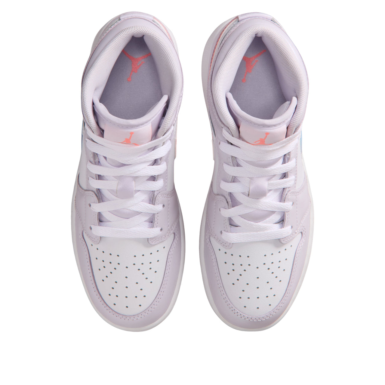 (GS) Air Jordan 1 Mid 'Barely Grape White' IM4419-500