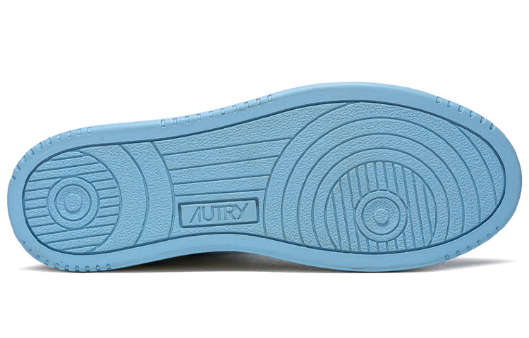 AUTRY Medalist Mid Bicolor 'White Blue' AUMM-WB08