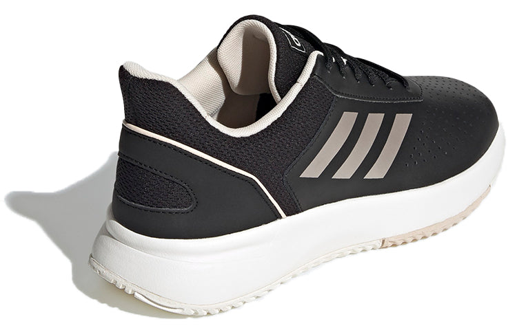 (WMNS) adidas neo Courtsmash 'Black Silver' EG4204