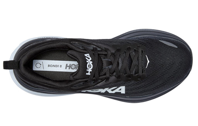 HOKA ONE ONE Bondi 8 2E Wide 'Black White' 1127953-BWHT