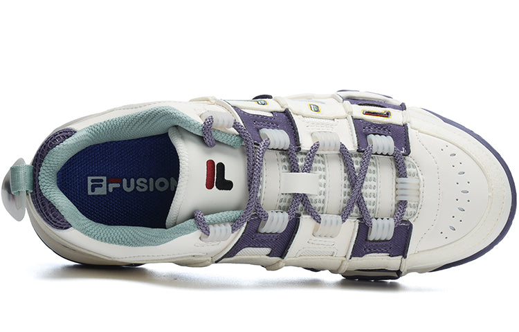(WMNS) FILA FUSION Barricade Sneakers 'White Purple' T12W313201FGC