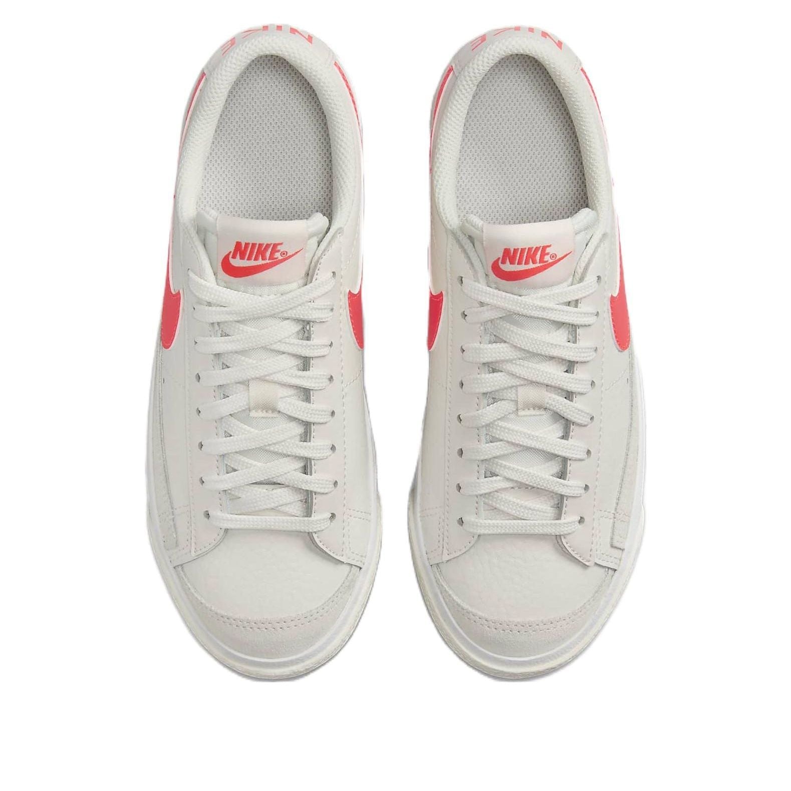 (GS) Nike Blazer Low '77 'Beige Bright Crimson' DA4074-005