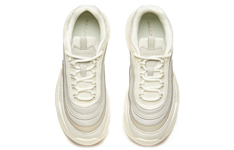 (WMNS) ANTA Life Series Sneakers 'White Grey' 121948823R-3