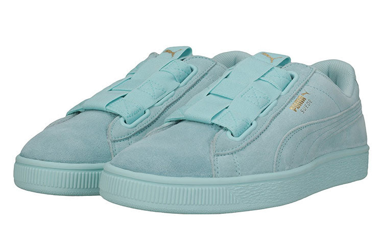 (WMNS) PUMA Suede Maze Slip On In Aqua 366227-02