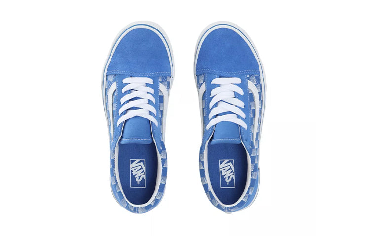 Vans Old Skool Youth Blue/White Checkboard VN0A4UHZ0KK