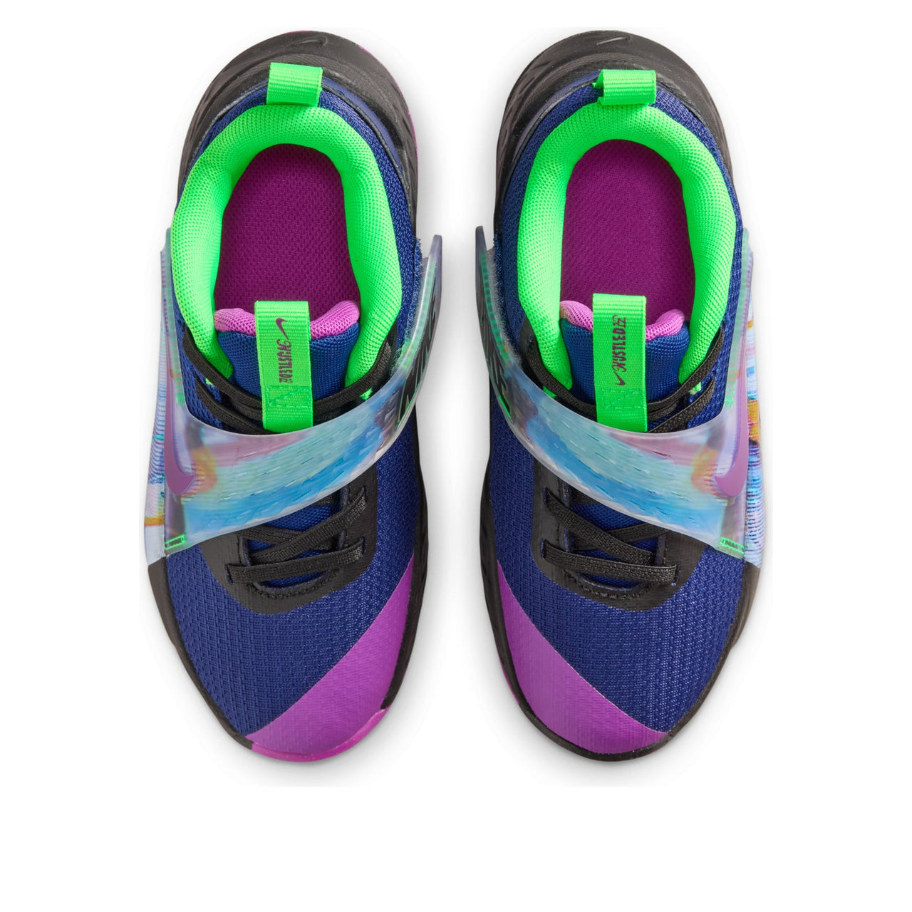 (PS) Nike Team Hustle D 12 'Blue Void Vivid Purple Green Strike' HV2290-400